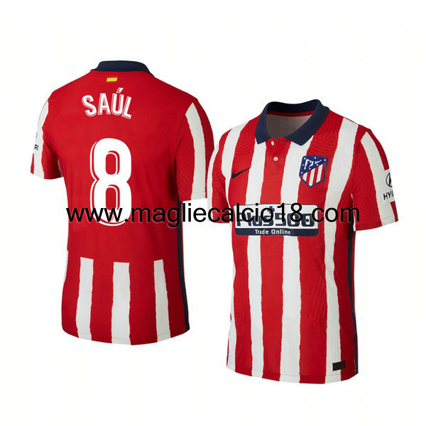 Prima divisa maglia atletico madrid Saul 2020-2021