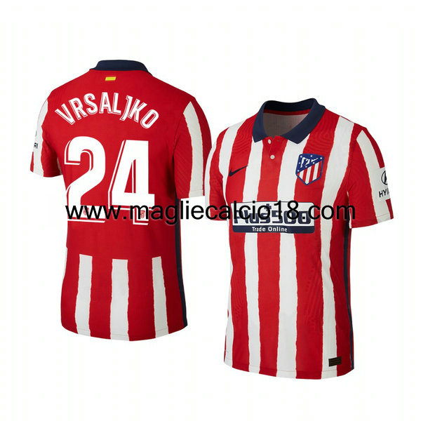 Prima divisa maglia atletico madrid Sime Vrsaljko 2020-2021
