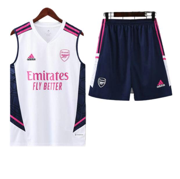 vests calcio arsenal 2023 completo bianco a poco prezzo