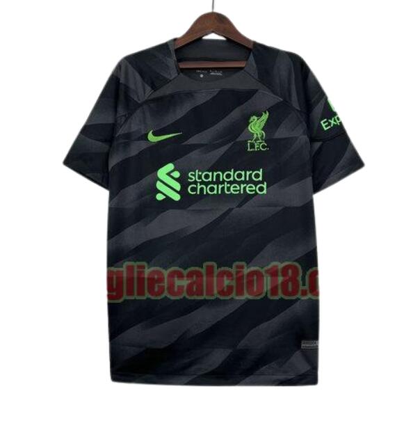 maglia liverpool 2023-2024 nero portiere