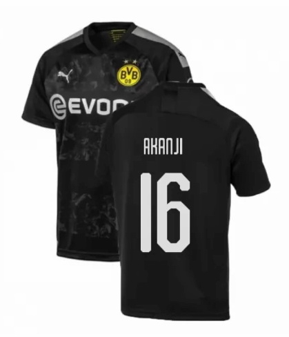 Seconda divisa maglia borussia dortmund AKANJI 2019-2020
