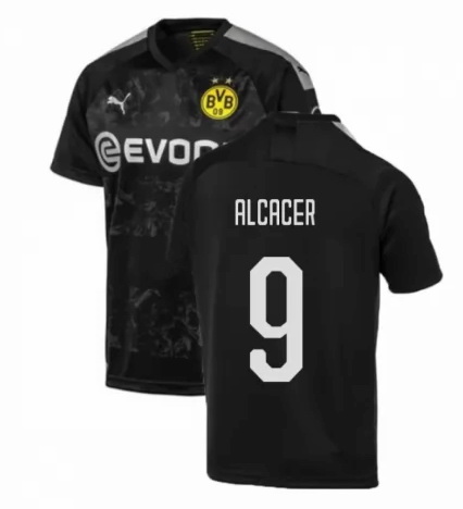 Seconda divisa maglia borussia dortmund ALCACER 2019-2020