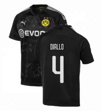 Seconda divisa maglia borussia dortmund DIALLO 2019-2020