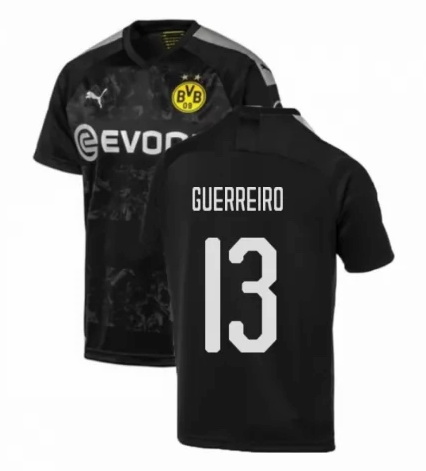 Seconda divisa maglia borussia dortmund GUERREIRO 2019-2020