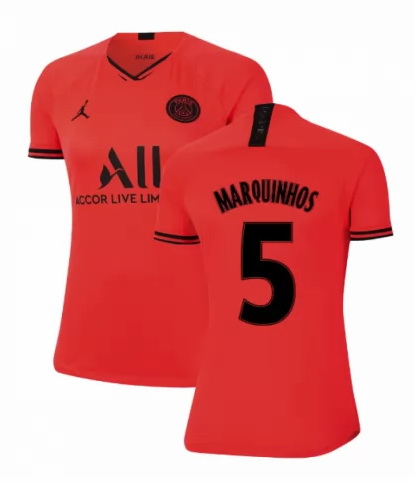 Seconda divisa maglia paris saint germain MARQUINHOS 2019-2020