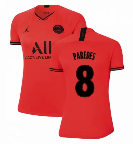 Seconda divisa maglia paris saint germain PAREDES 2019-2020