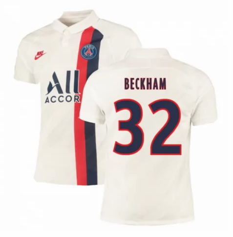 Terza divisa maglia paris saint germain BECKHAM 2019-2020
