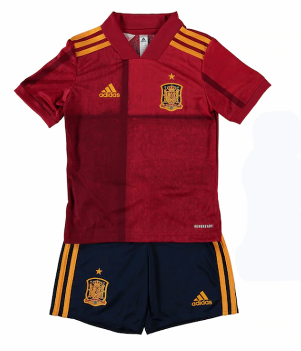 prima maglia spagna bambino 2020-2021