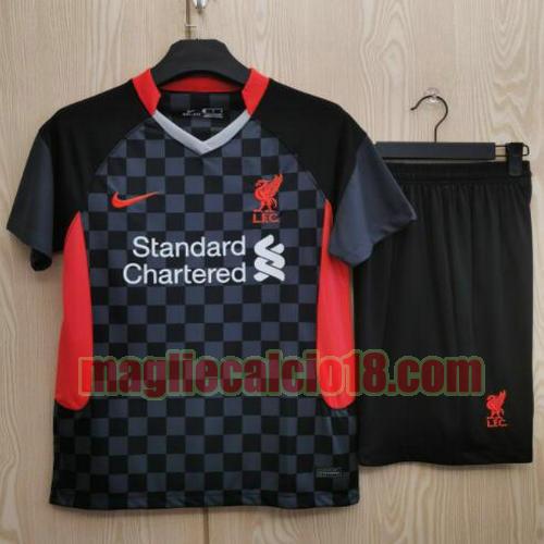 completo maglia liverpool 2020-2021 terza