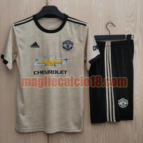 completo maglia manchester united 2019-2020 seconda