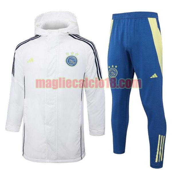 cotton padded clothes afc ajax 2024 2025 bianco completo