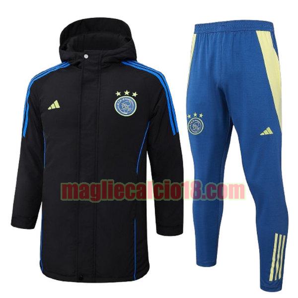 cotton padded clothes afc ajax 2024 2025 nero completo