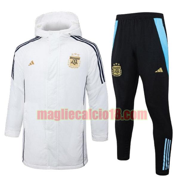 cotton padded clothes argentina 2024 25 bianco completo