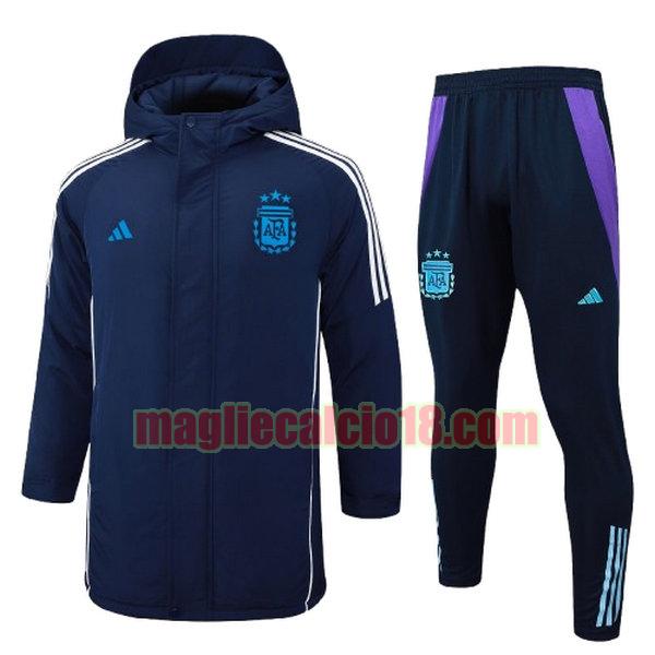 cotton padded clothes argentina 2024 25 blu completo