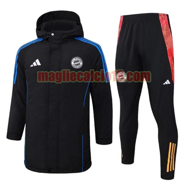 cotton padded clothes bayern munich 2024 25 nero completo