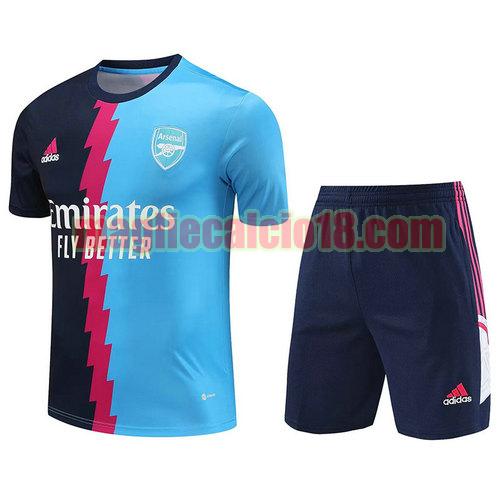 formaziones calcio arsenal 2023 completo blu nero a poco prezzo