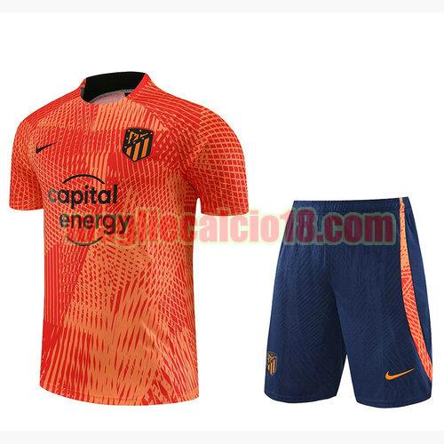 formaziones calcio atletico madrid 2023-2024 a poco prezzo manica corta arancia