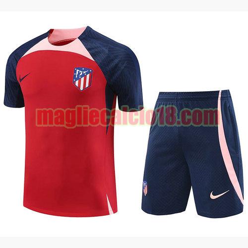 formaziones calcio atletico madrid 2023-2024 a poco prezzo manica corta rosso