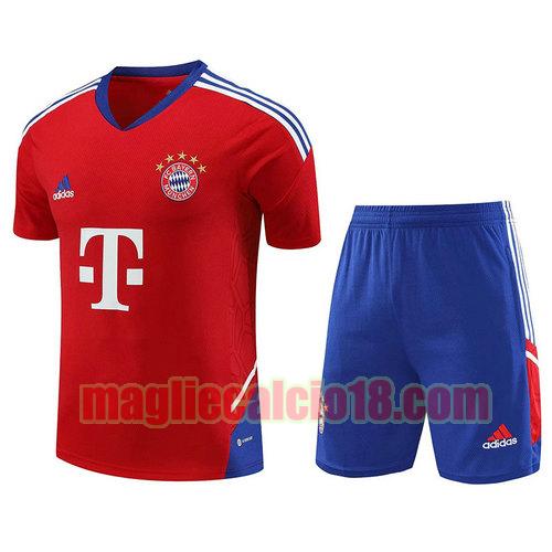 formaziones calcio bayern munich 2023-2024 manica corta rosso