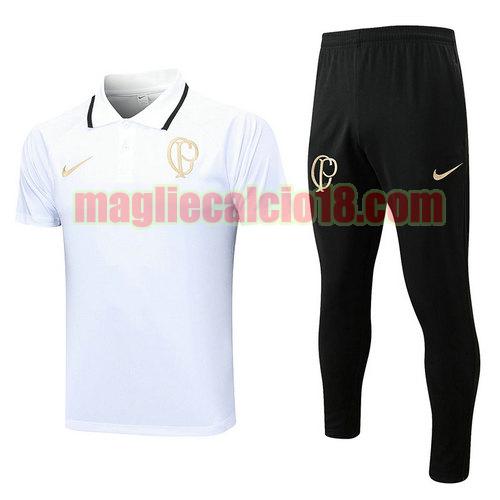 formaziones calcio corinthians 2023-2024 polo bianco