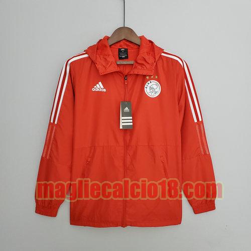 giacca a vento afc ajax 2022-2023 rosso