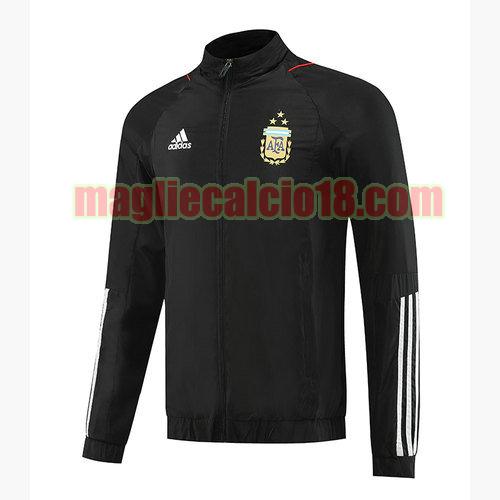giacca a vento argentina 2023-2024 nero