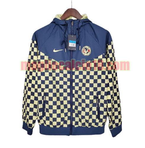 giacca a vento club america 2021-2022 giallo blu