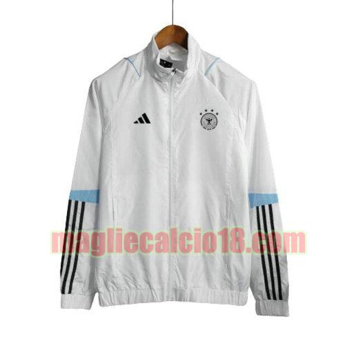 giacca a vento germania 2023-2024 bianco