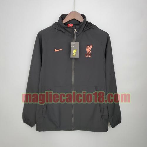 giacca a vento liverpool 2021-2022 nero