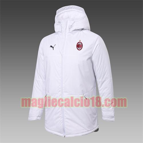 giacca in felpa di cotone giacca a poco prezzo ac milan 2021-2022 puma bianco con cappuccio