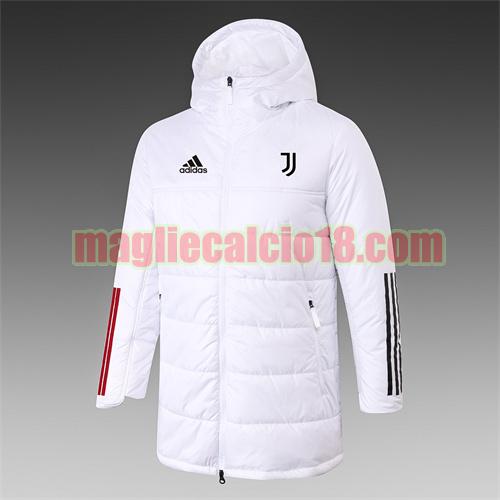 giacca in felpa di cotone giacca a poco prezzo juventus 2021-2022 adidas bianco con cappuccio