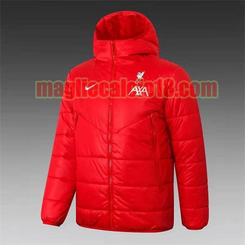 giacca in felpa di cotone giacca a poco prezzo tottenham hotspur 2021-2022 nike bianco rosso con cappuccio