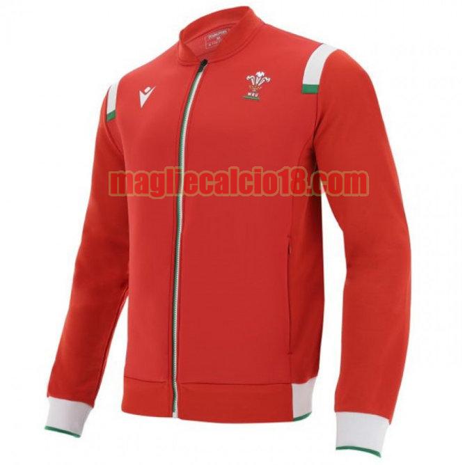 giacca rugby calcio wales 2021 prima rosso