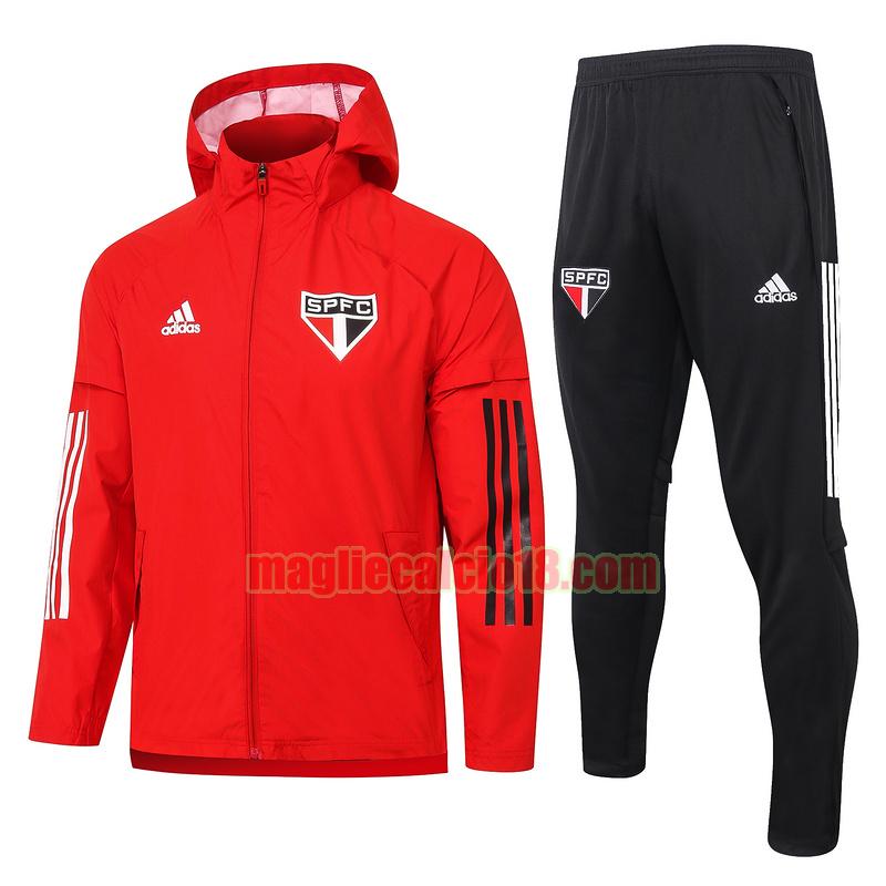 giacca san paolo 2020-2021 rosso
