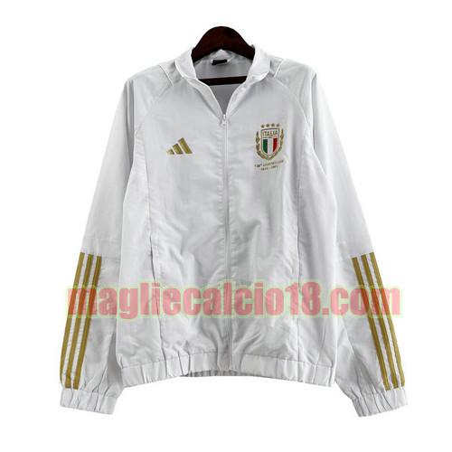 giacca storm italia 2023-2024 bianco 231210ab1