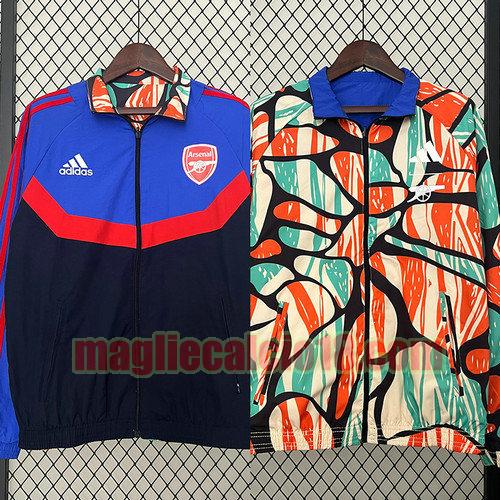 giacche a vento calcio arsenal 2024-2025 silicone biadesivo