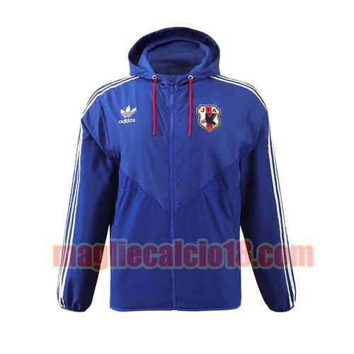 giacche a vento calcio giappone 2024-2025 blu
