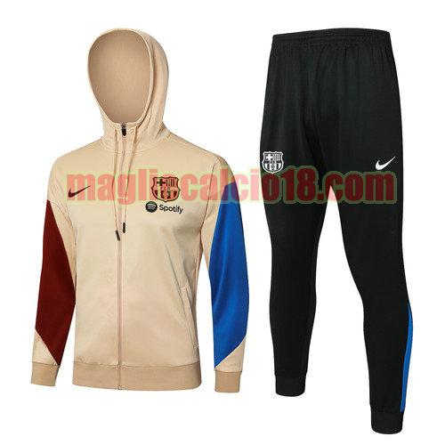 giacche calcio barcellona 2024-2025 giallo completo