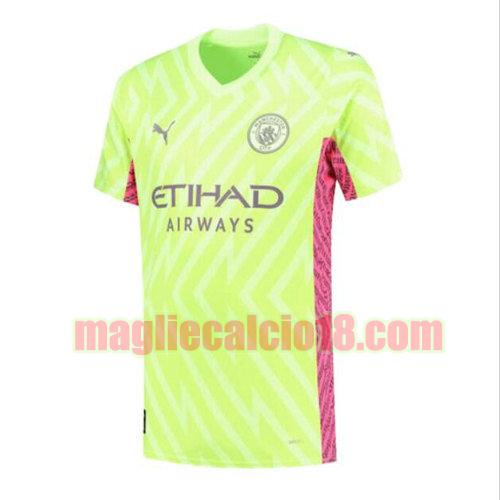 maglia 2023-2024 giallo manchester city thailandia portiere