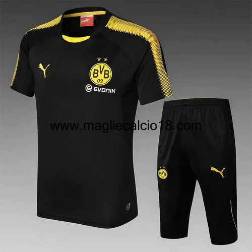 maglia Manica corta borussia dortmund 2018-2019 nero