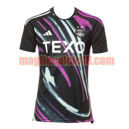 maglia aberdeen fc 2023-2024 thailandia seconda