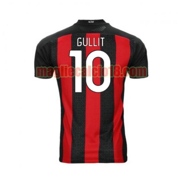 maglia ac milan 2020-2021 prima gullit 10