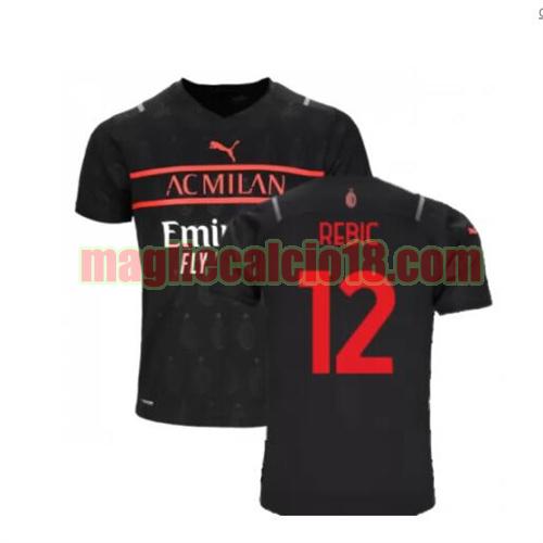 maglia milan 2021-2022 terza rebic 12
