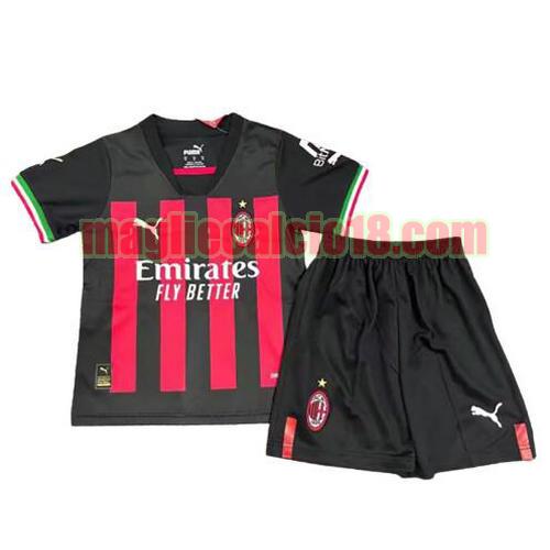 maglia ac milan 2022-2023 prima bambino