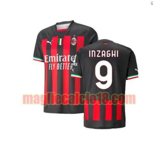 maglia ac milan 2022-2023 prima inzaghi 9