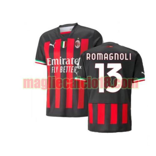 maglia ac milan 2022-2023 prima romagnoli 13