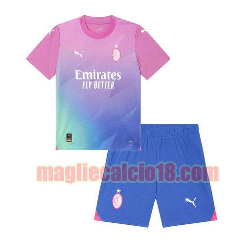 maglia ac milan 2023-2024 bambino terza