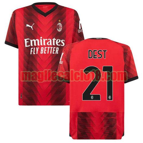 maglia ac milan 2023-2024 dest 21 prima