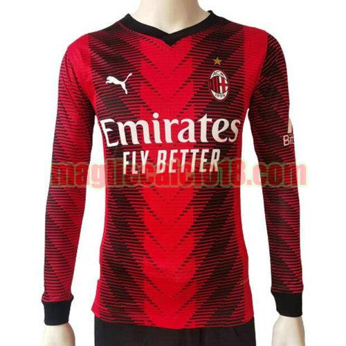 maglia ac milan 2023-2024 manica lunga prima