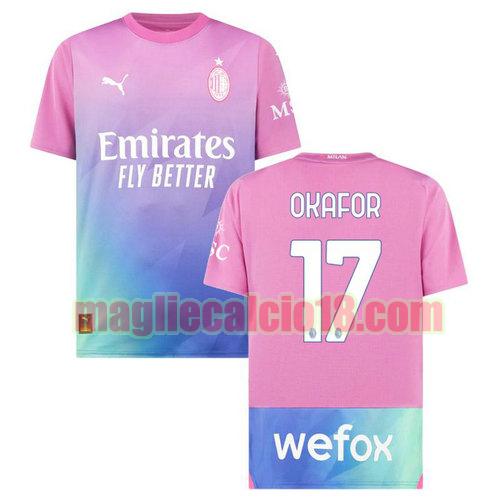maglia ac milan 2023-2024 okafor 17 terza